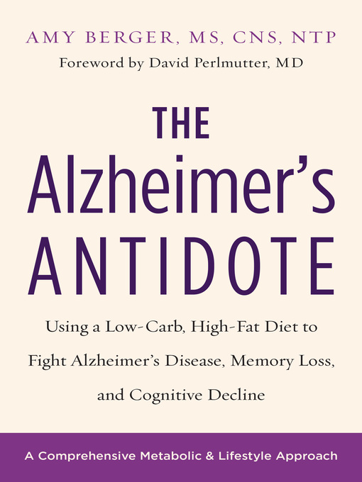 Title details for The Alzheimer's Antidote by Amy Berger - Wait list
